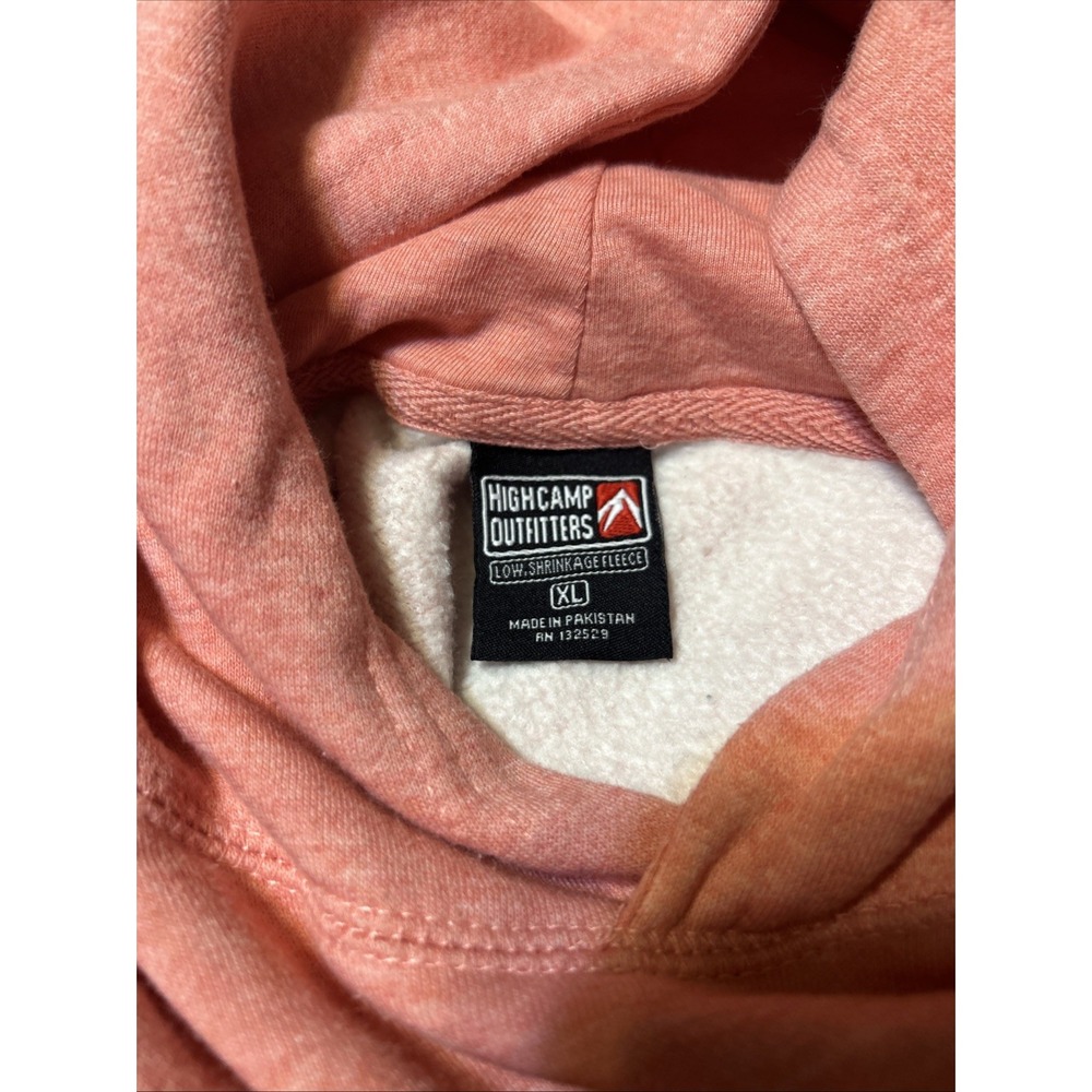 Mammoth California Hooded Sweatshirt Girls  XL Pink Highcamp Outfitters EUC - Picture 6 of 7